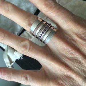 Pamela love ring sterling silver